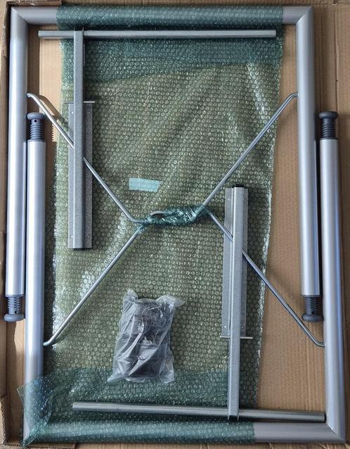 IKEA set tafelpoten, inklapbaar en in hoogte verstelbaar, Huis en Inrichting, Tafelonderdelen, Nieuw, Tafelpoot, 50 tot 100 cm