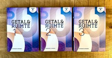 Getal & Ruimte HAVO A Deel 1,2,3 + Uitwerkingen, 11e editie. beschikbaar voor biedingen