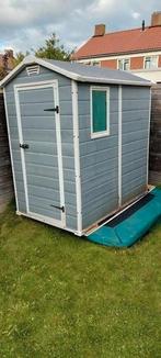 Keter manor tuinhuis, Tuin en Terras, Minder dan 250 cm, Kunststof, Gebruikt, Ophalen of Verzenden
