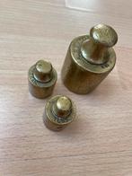 Antieke Koperen Gewichten - Set van 3, Antiek en Kunst, Antiek | Gereedschap en Instrumenten, Ophalen
