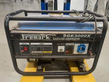 Fremark SGE3000X Benzine Generator beschikbaar voor biedingen