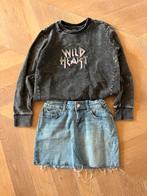 Rokje met trui maat 146, Kinderen en Baby's, Kinderkleding | Maat 146, Ophalen of Verzenden, Zo goed als nieuw, Meisje