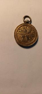 Oude Nederlandse Wieler Bond Medaille 1918, Verzamelen, Ophalen of Verzenden, Gebruikt, Sport, Speldje of Pin