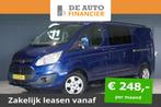 Ford Transit Custom 2.0 TDCI 170 PK L2H1 DUBBEL € 14.950,0, Auto's, Bestelauto's, Nieuw, Geïmporteerd, 5 stoelen, 750 kg