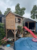 Tuin/speelhuisje voor kids incl glijbaan, Kinderen en Baby's, Ophalen of Verzenden, Gebruikt, Glijbaan