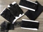 Opruiming restanten oud zwart kant bijna 17 m nu €12.50, Hobby en Vrije tijd, Verzenden, Nieuw, Kant