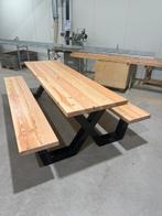 Luxe Douglas picknicktafel +- 245 cm, Tuin en Terras, Picknicktafels, Ophalen, Nieuw, Rechthoekig, Hout