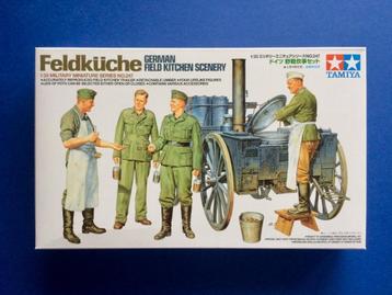 Tamiya 35247 German Field Kitchen Scenery 1/35 beschikbaar voor biedingen