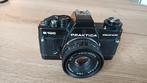 Praktica B 100 met pentacon 50mm 2.4, Ophalen of Verzenden, Gebruikt, Spiegelreflex, Overige Merken