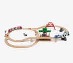 BRIO Treinset met perron - 33512 met Extras!, Kinderen en Baby's, Speelgoed | Houten speelgoed, Overige typen, Zo goed als nieuw