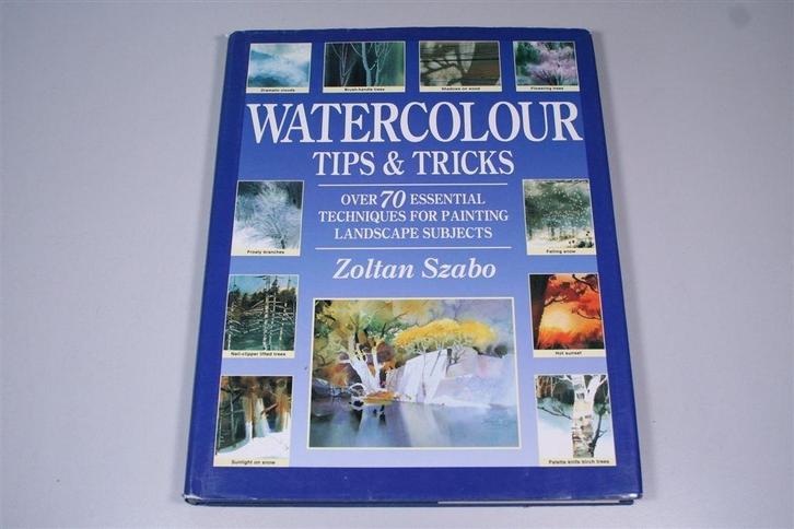 Aquarel Tips & Tricks — Landschap schilderen, Boeken, Hobby en Vrije tijd, Gelezen, Tekenen en Schilderen, Ophalen of Verzenden