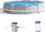 Zwembad Intex prism premium  305x76cm incl filterpomp, Tuin en Terras, Zwembaden, Ophalen, Minder dan 80 cm, Rond, 300 cm of meer