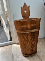 Paraplubak vintage, Huis en Inrichting, Woonaccessoires | Paraplubakken, Ophalen of Verzenden, Zo goed als nieuw, Hout