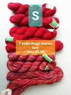 7 strengen Koigu Merino Lace wol, Ophalen of Verzenden, Nieuw, Breien of Haken, Wol of Garen