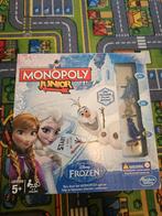 Monopoly Junior Frozen Editie, Ophalen of Verzenden, Zo goed als nieuw, Een of twee spelers, Hasbro