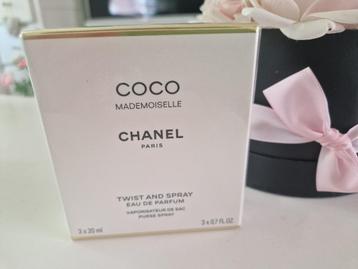 Chanel coco mademoiselle Twist&Spray 3x20 ml eau de parfum beschikbaar voor biedingen