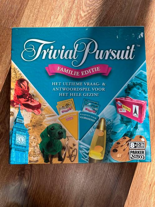 Trivial Persuit, familie editie, Hobby en Vrije tijd, Gezelschapsspellen | Bordspellen, Gebruikt, Ophalen of Verzenden