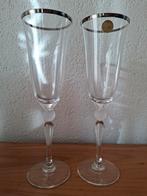 Champagne glazen kristal, Ophalen, Zo goed als nieuw