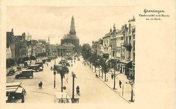 (300-104-003) Groningen Vischmarkt met beurs beschikbaar voor biedingen