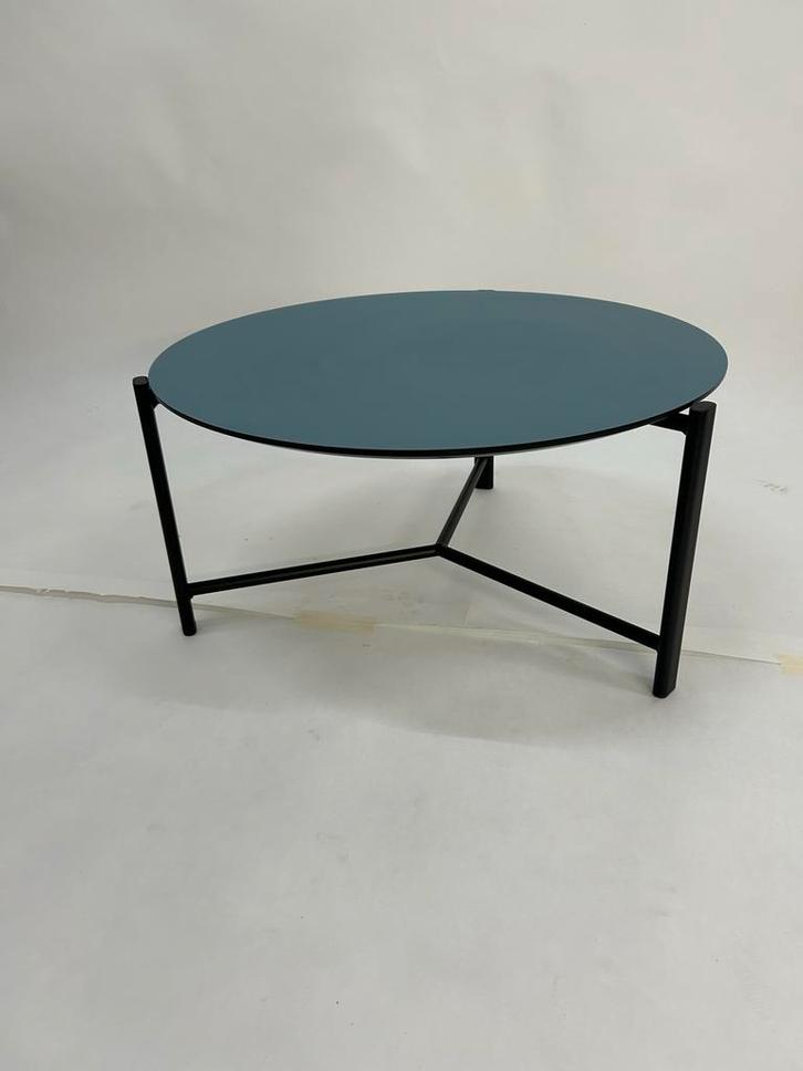 Bijzettafel, Huis en Inrichting, Tafels | Bijzettafels, Rond, Minder dan 45 cm, Minder dan 55 cm, Hout, Ophalen