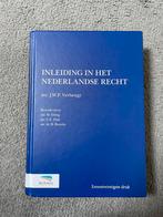 J.W.P. Verheugt - Inleiding in het Nederlandse recht, Boeken, Wetenschap, Ophalen of Verzenden, J.W.P. Verheugt, Zo goed als nieuw