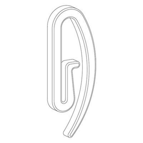 Eindhaak nylon set van 30 stuks merk Easyflex, Huis en Inrichting, Stoffering | Gordijnen en Lamellen, Nieuw, Minder dan 100 cm