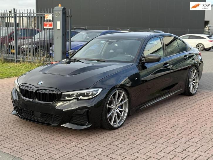 BMW 3-serie M340i xDrive High Executive 2019 500PK Milltek C, Auto's, BMW, Bedrijf, Te koop, 3-Serie, 360° camera, 4x4, ABS, Achteruitrijcamera