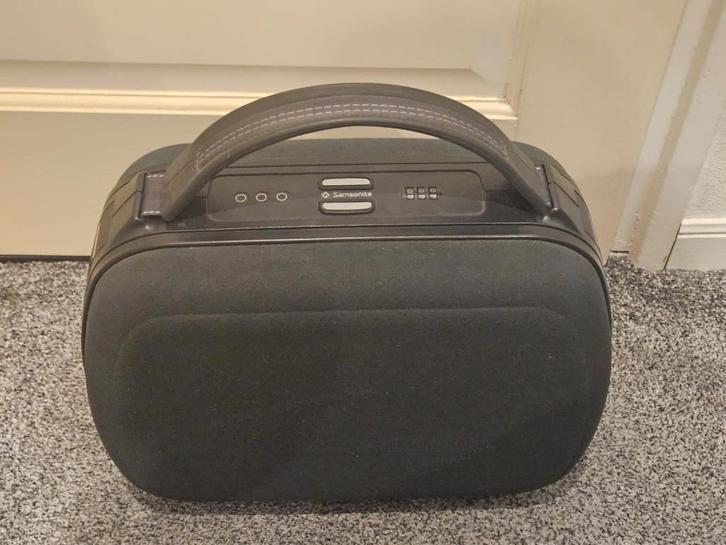 Samsonite Beauty Case / Reiskoffer, Sieraden, Tassen en Uiterlijk, Beautycases, Zo goed als nieuw, Hardcase, Groen, Met slot, Ophalen of Verzenden