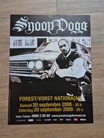 Snoop Dogg Poster - Forest/Vorst Nationaal 2008, Ophalen of Verzenden, A1 t/m A3