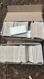 Restpartij (ca. 1m2) wandtegels creme wit 13x6,5 cm, Doe-het-zelf en Verbouw, Ophalen, Nieuw, Minder dan 20 cm, Minder dan 20 cm