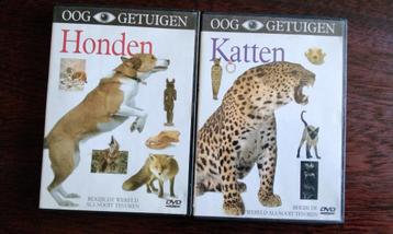 Ooggetuigen 2 dvds (Honden en Katten), origineel  beschikbaar voor biedingen