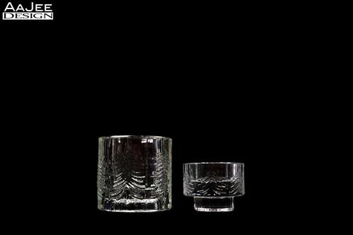 2 Iittala Finland – Waxinehouders – Kuusi – Jorma Vennola, Huis en Inrichting, Woonaccessoires | Kandelaars en Kaarsen, Gebruikt