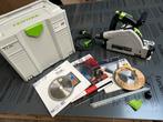 Festool ts55 Rebq invalzaag, Gebruikt, Invalzaag, Ophalen of Verzenden, 30 tot 70 mm
