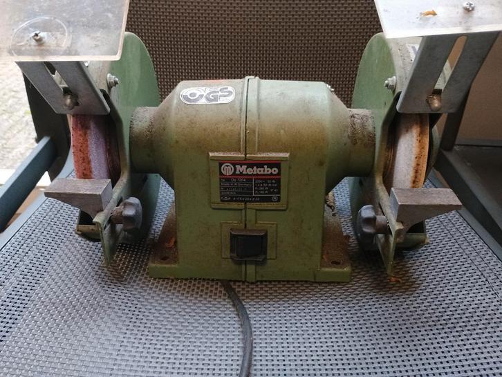 Metabo Werkbankslijpmachine DS 7204, Doe-het-zelf en Verbouw, Gereedschap | Slijpmachines, Gebruikt, Werkbankslijpmachine, Minder dan 700 watt
