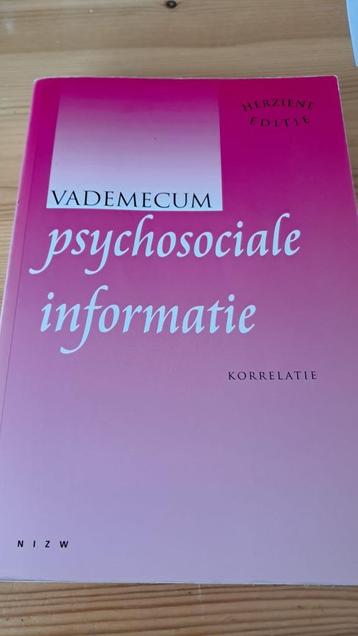 Vademecum Psychosociale informatie beschikbaar voor biedingen