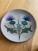 Vintage wandbord jaren 60, Verzenden, Zo goed als nieuw, Paars, Overige materialen