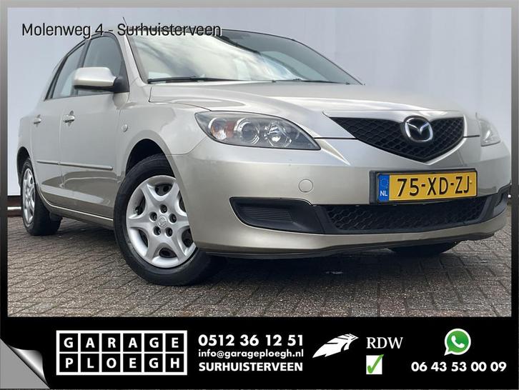 Mazda 3 1.6 S-VT Automaat Airco 5-Deurs Keurig nette Touring, Auto's, Mazda, Bedrijf, Te koop, ABS, Airbags, Airconditioning, Alarm
