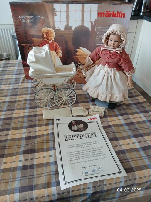 Märklin Heidi Ott pop 1611, Verzamelen, Poppen, Zo goed als nieuw, Pop, Ophalen of Verzenden