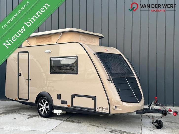 Kip KOMPAKT TRAVEL Edition 35 I Mover I De waard luifel, Caravans en Kamperen, Caravans, Bedrijf, tot en met 3, 750 - 1000 kg