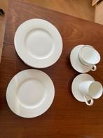 6x ontbijt bord, 2 theekopjes en beker. Villeroy en Boch, Ophalen, Blond Amsterdam, Nieuw, Kom(men)