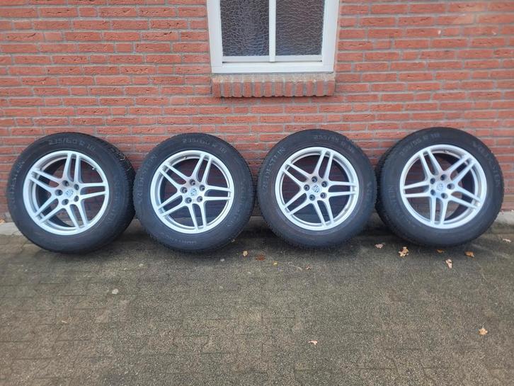 Div. Porsche velgen met Winterbanden Macan, Cayenne & 997, Auto-onderdelen, Banden en Velgen, Banden en Velgen, Winterbanden, Overige maten