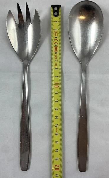 Gero Zilmeta 512 Foxtrot Salatbestek 21 cm Vintage, Coolsingel 104, 3011 AG Rotterdam, Netherlands, Verzenden, Zo goed als nieuw