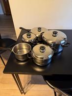 set BK pannen, Ophalen, Gebruikt, Rvs, Pannenset