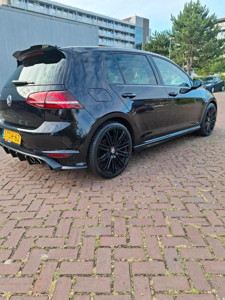 Volkswagen Golf 1.2 TSI 3X R-Line 2014 Zwart, Auto's, Volkswagen, Particulier, Golf, ABS, Achteruitrijcamera, Adaptieve lichten