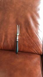 Gero Zilmeta 718 vleesvork met zwart handvat, Ophalen of Verzenden