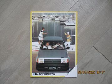 Peugeot Chrysler -- Horizon folders 1983 beschikbaar voor biedingen