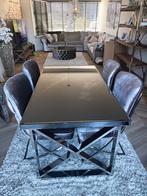 Eric Kuster rixos mirror tafel, Ophalen, 50 tot 100 cm, Zo goed als nieuw, 150 tot 200 cm