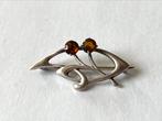 Broche stijl Charles Horner, Verzenden, Zilver, Broche
