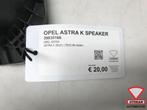 Opel Astra K Speaker 39035166, Ophalen of Verzenden, Gebruikt, Opel