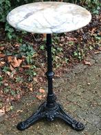 marmer tuintafeltje, Ophalen, Gebruikt, Rond, Overige materialen